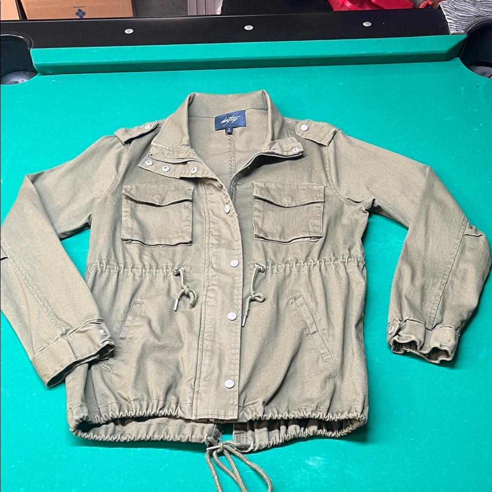 Sophie Rue Army Green Utility Jacket